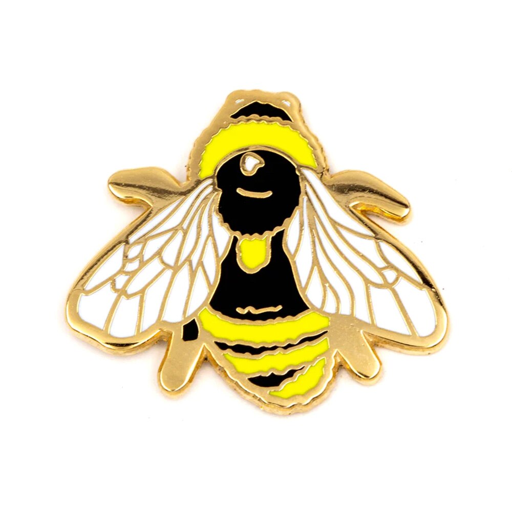 Fashion Accessories, These are Things, Enamel Pin, Accessories, Unisex, 650329, Honey Bee